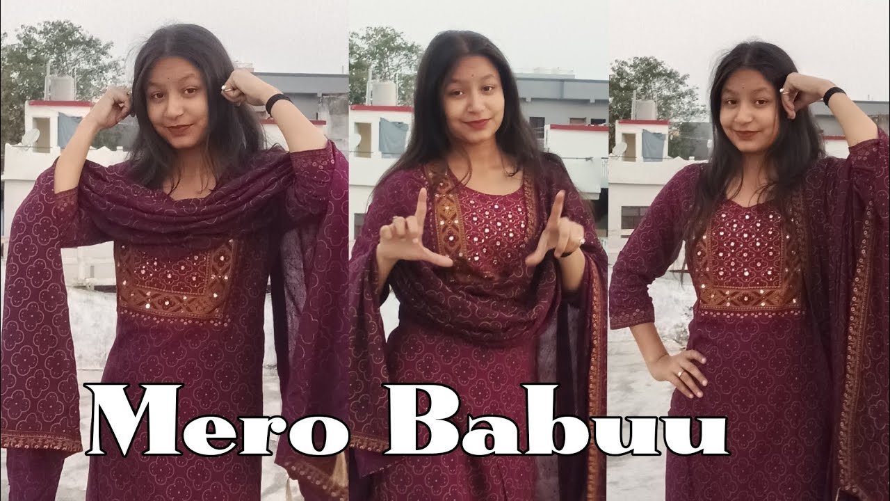 Mero Babu(Mero Balam Kati Hero Lage)| Jitna K | Harendra N | मेरो बाबू Insta Trending Khushi Dancer 