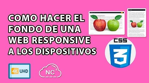COMO HACER EL FONDO DE UNA WEB RESPONSIVE (ADAPTABLE A TODOS LOS DISPOSITIVOS)