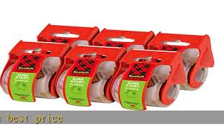 Scotch Sure Start Shipping Packaging Tape, 1.88X 22.2 Yd, Designed For Packing, Shipping And Maili