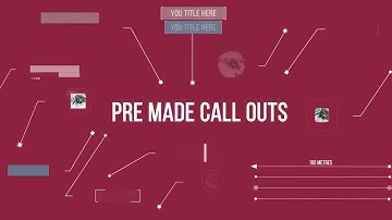Call Outs Design Pack After Effects Templates