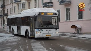 картинка: Вместо маршруток -  комфортабельные автобусы.