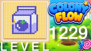 Colony Flow Level 1229 walkthrough (HARD) Solution 