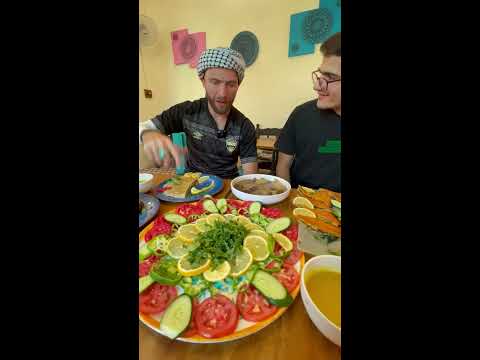🇮🇶 GIANT Iraqi Feast in Mosul WOW #shorts