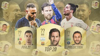 Top 20 Fifa 21 Prediction
