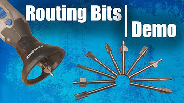 Testing Router Bits With The Dremel 4000