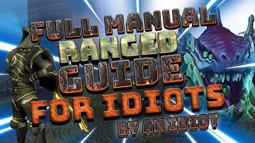 How To Do Full Manual Ranged Rotations For Idiots In Runescape 3