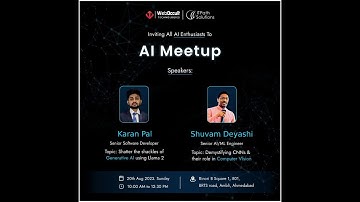 AI Meetup By IT Path Solutions & WebOccult Technologies