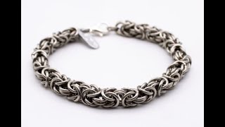 How To Make A Byzantine Weave Chain (No Solder)