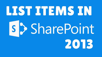 How to create List Items in Sharepoint 2013 | Sharepoint Tutorials