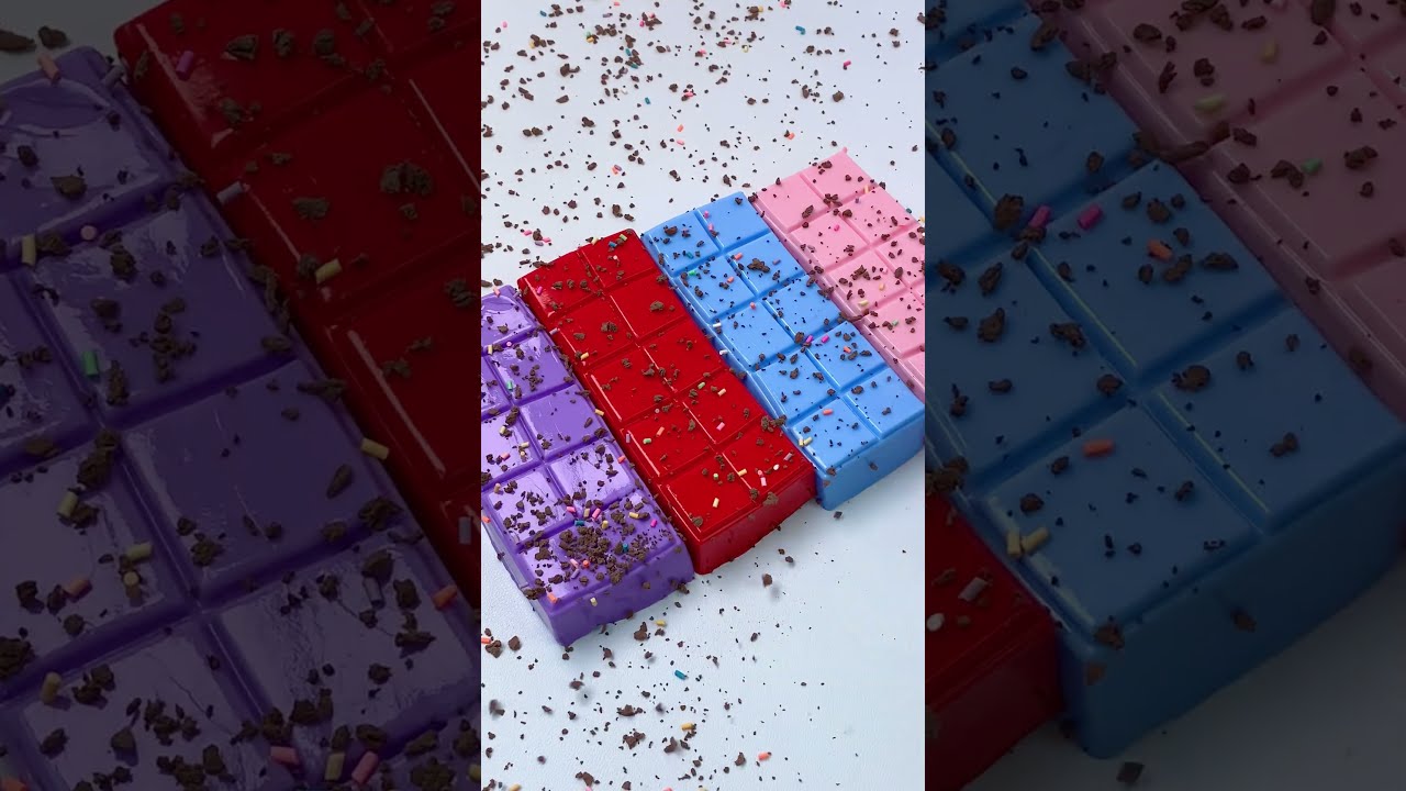 FUFUSQUISHY ASMR Four Color Chocolate