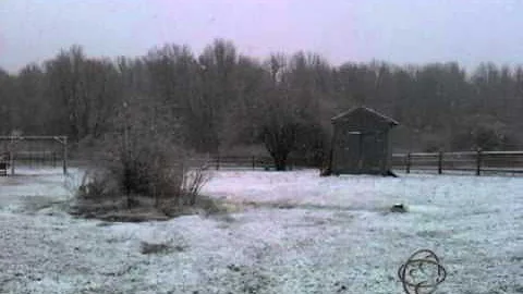 April Fool's Morning Snow