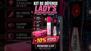 Kit de défense pour Femme Lady’s : le pack anti-agression 3-en-1