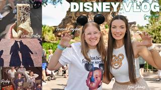 Day 4 at Disney World! Animal Kingdom ➡️ EPCOT Park Hopping, Rides, Shows &amp; Viral Treats 🍦✨🎢