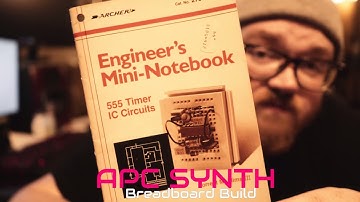 Breadboard Build: The ATARI PUNK CONSOLE (APC) with two 555 timer chips!