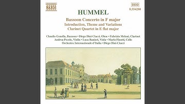 Introduction, Theme and Variations in F Major, Op. 102: II. Theme and Variations: Allegretto