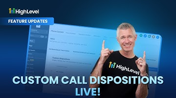 Custom Call Disposition inside HighLevel is Now Live