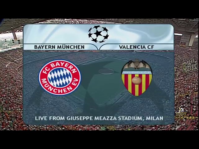 Programme officiel CL Finale 2001 FC Bayern Munich - Valence