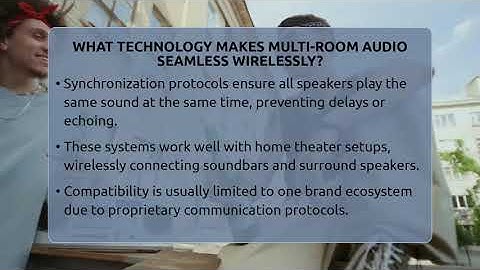 What Technology Makes Multi-room Audio Seamless Wirelessly? - Audio Gear Insider