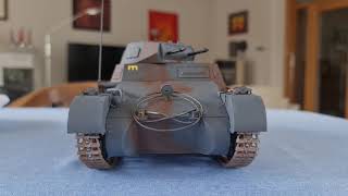 Panzer Ib von Takom, Funktionstest RC Umabau