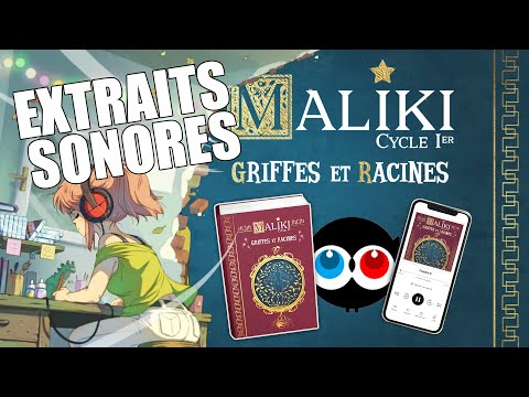 Trilogie papier et audio des romans Maliki - Extraits du livre audio