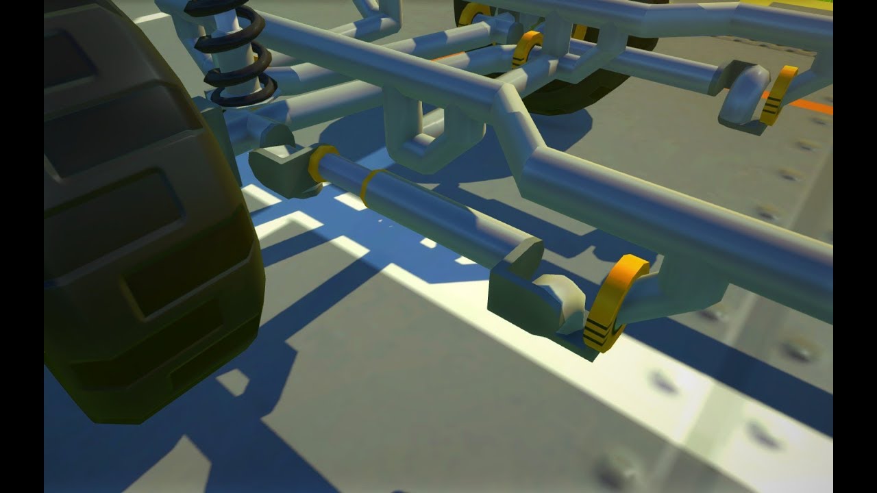 Scrap Mechanic | Radius Arm Suspension Tutorial - YouTube