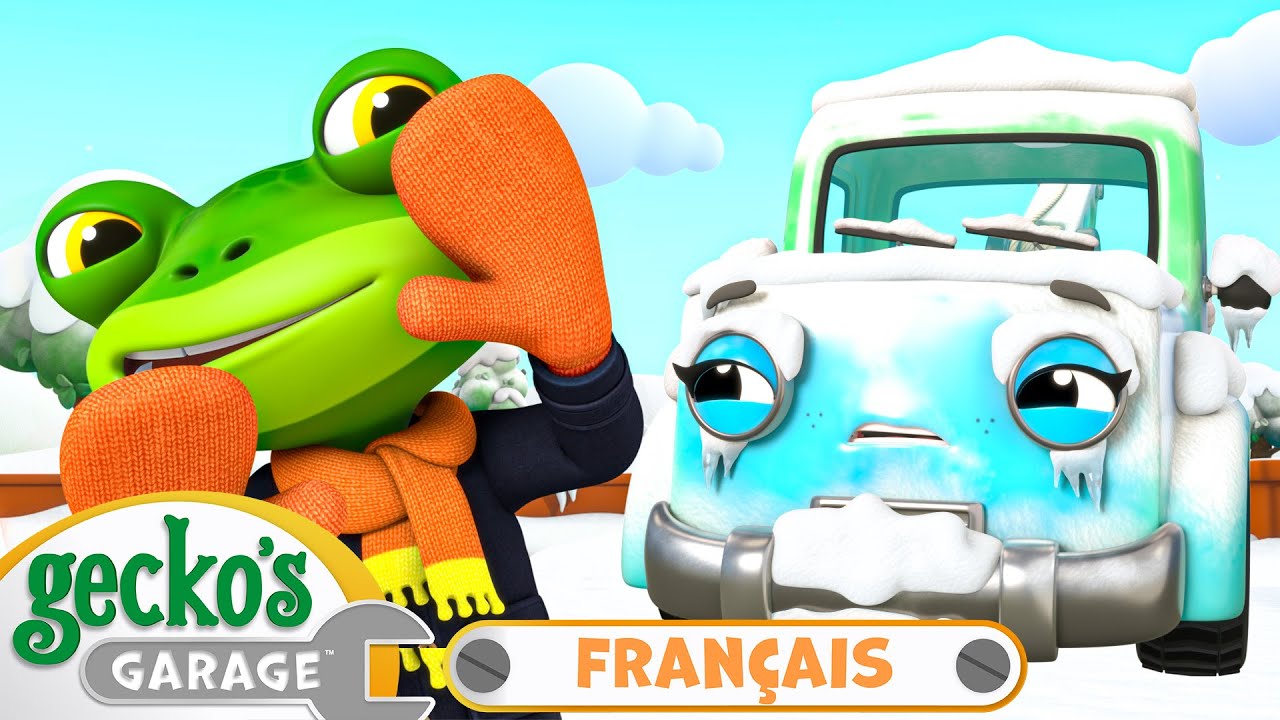 Tilly la Boule de Neige | Le Garage de Gecko｜Camions pour enfants