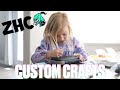 FIVE-YEAR-OLD TRIES ZHC CRAFTS CUSTOMIZING NINTENDO SWITCH CASES LIKE A LITTLE ZHC