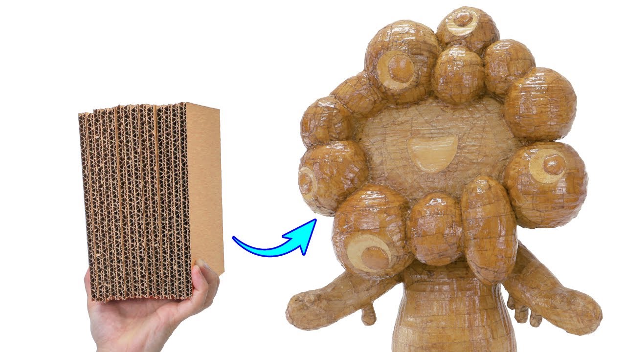 Making MYAKU-MYAKU with Cardboard - YouTube