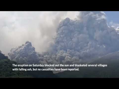 Indonesia’s Merapi volcano in new eruption