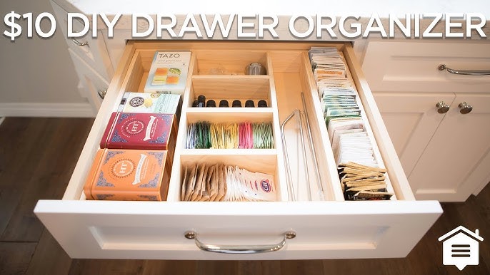 15 EASY DIY DRAWER ORGANIZING IDEAS - The Handyman's Daughter