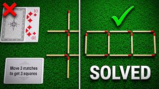 3 Streichholzrätsel 🔥 Quadrate-Rätsel mit Lösungen | Matchstick Puzzles screenshot 4