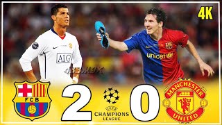 BARCELONA 2  MANCHESTER UNİTED 0 2009 ŞAMPİYONLAR LİGİ FİNALİ