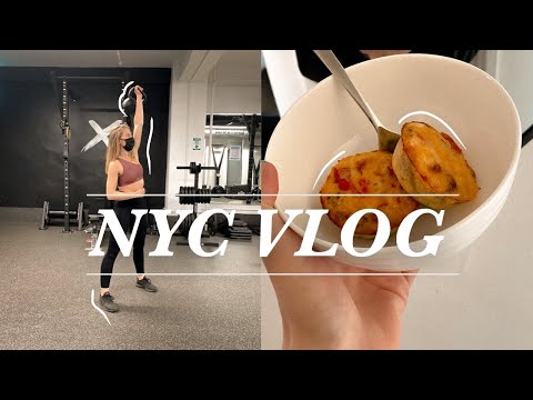 NYC vlog | gift ideas for fitness lovers & a couple of days in my life