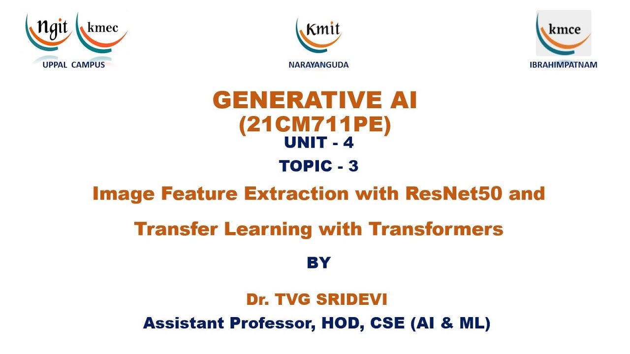 UNIT -4_Image Feature Extraction with ResNet50 and Transfer Learning with Transformers