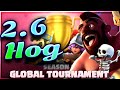 2.6 HOG IN GLOBAL TOURNAMENT