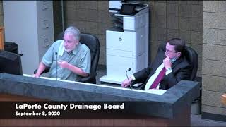 LaPorte County Drainage Board September 8, 2020