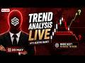 LIVE Nifty 50, Stocks Analysis | Live Trading | 20 May 2026 | @tuxalgo #nifty #live #trading