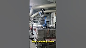 Electroplating robot #intelligence #automobile #factoryproducts #machine #industrialrobot #factory