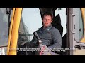 Работа техники Volvo в песчаном карьере в Нижегородской области (Subtitles ENG)