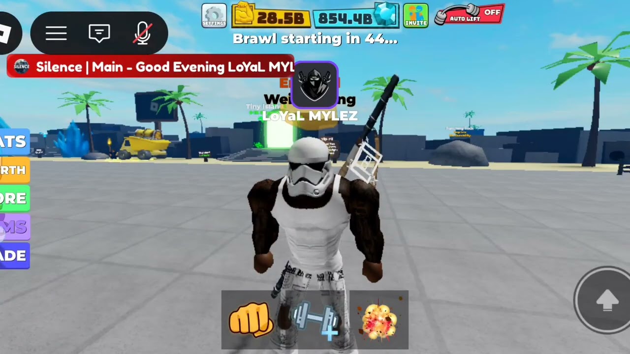 Silence Showcase! | Roblox Muscle Legends Script (FAST FARM PACKS AND MORE)