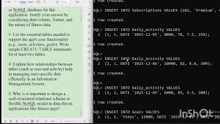 Oracle SQL Viva Questions Explained | Fitness App DBMS Project (Part 3) screenshot 4