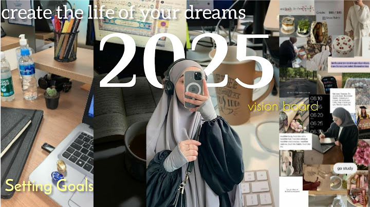 إبدأ سنة 2025 بروح جديدة 😍 كيف نحقق أهدافنا خطوة بخطوة 🖇🤎 vision board 2025