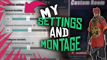 MY SETTINGS FOR RULES OF SURVIVAL - KILL MONTAGE (Rules Of Survival)