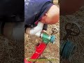 トラクター動力接続による高性能排水ポンプの設置および駆動方法 #works #waterpump #drainage #engineering #farm
