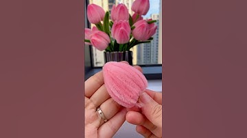 DIY pipe cleaner tulips flowers #handmade #diy #gift #diyflower #diycrafts #flowercraft #flowers