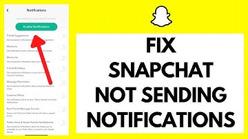 How To FIX Snapchat Not Sending Notifications (Quick & Easy!)