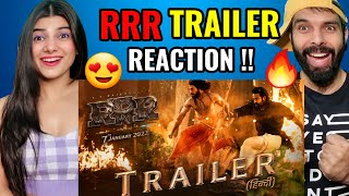 RRR Trailer Reaction Hindi - India’s Biggest Action | NTR, Ram Charan, Ajay Devgn | SS Rajamouli