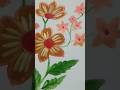 colour full flowers painting 🎨#shortsviral #flowerpainting #shortvideo #shortsfeed