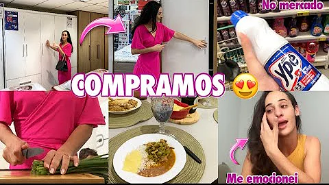 COMPRAMOS O GUARDA ROUPA | Compras da semana + jan...