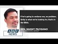 Pacquiao open to Duterte endorsement | ANC